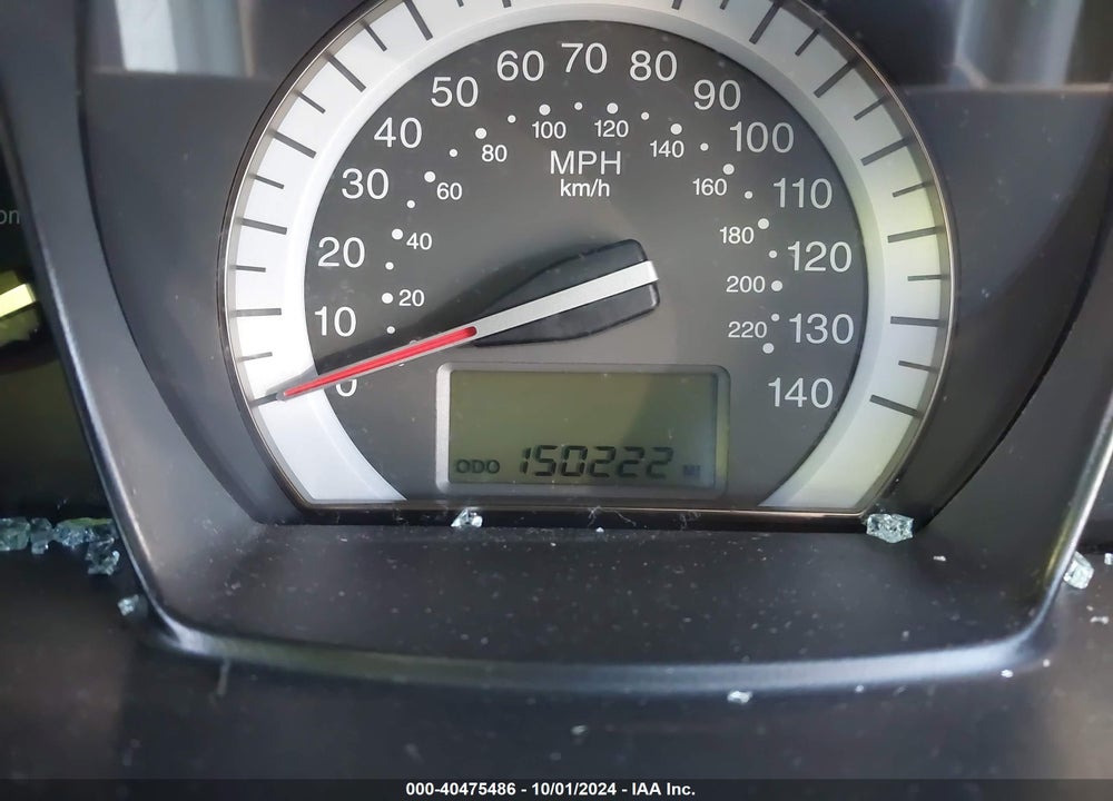 2007 KIA SPECTRA EX VIN: KNAFE121075461216