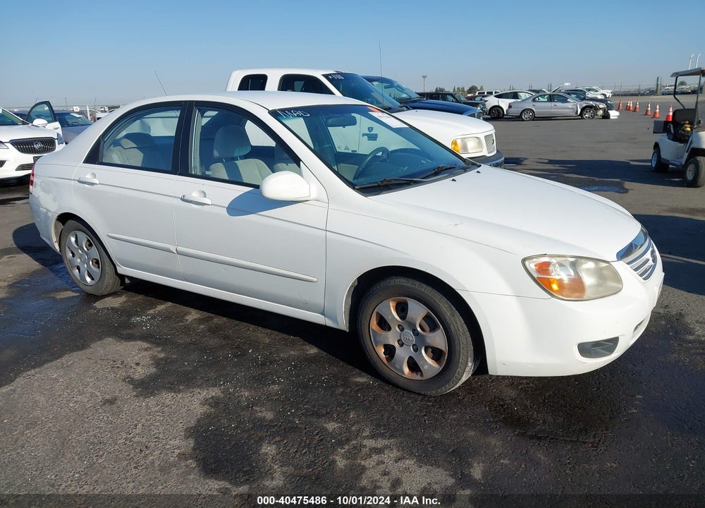 2007 KIA SPECTRA EX VIN: KNAFE121075461216