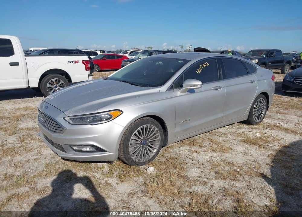 2018 FORD FUSION HYBRID TITANIUM VIN: 3FA6P0RU8JR131602