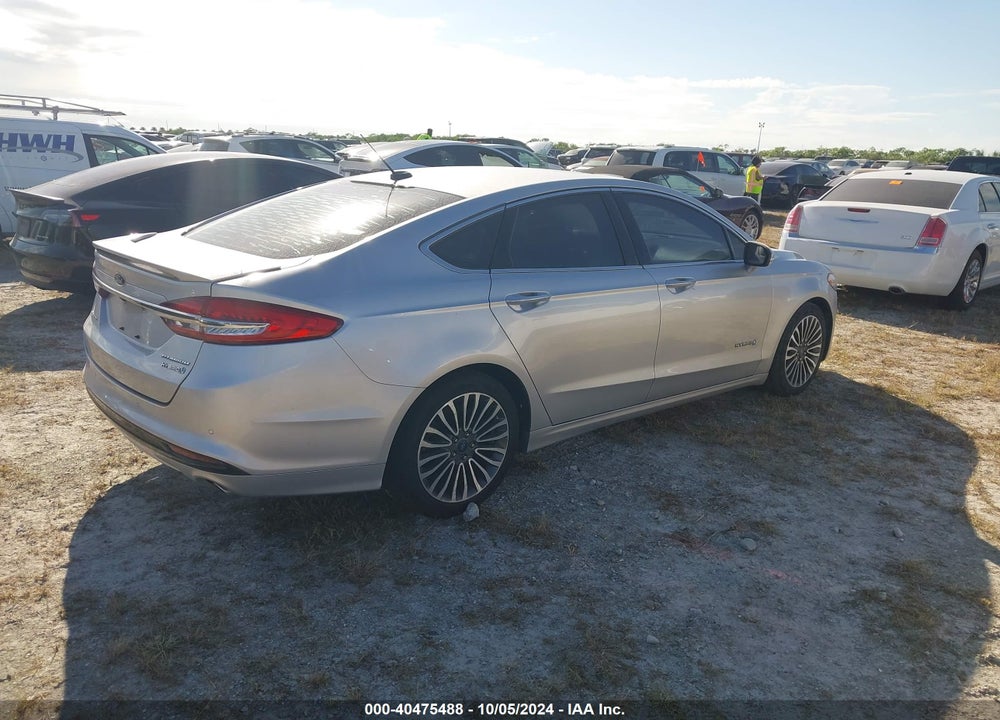2018 FORD FUSION HYBRID TITANIUM VIN: 3FA6P0RU8JR131602