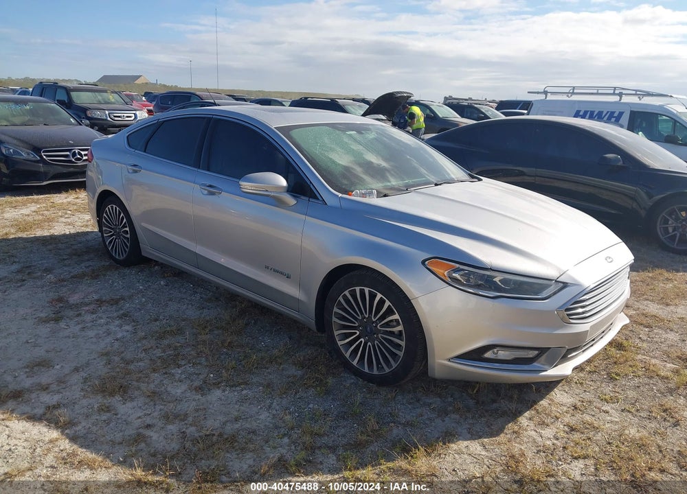 2018 FORD FUSION HYBRID TITANIUM VIN: 3FA6P0RU8JR131602