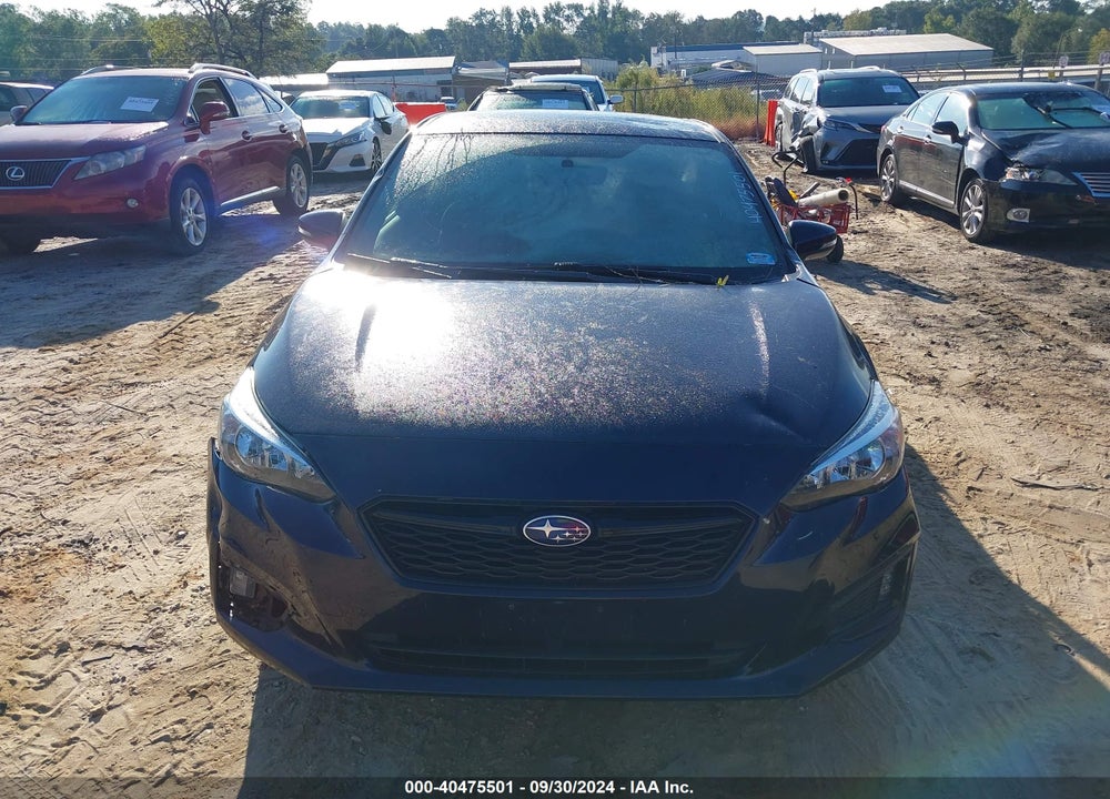 2019 SUBARU IMPREZA VIN: 4S3GKAJ66K3612254