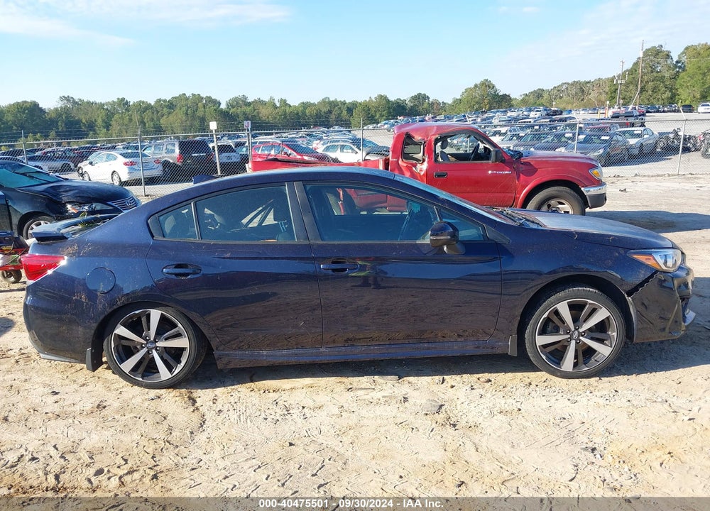 2019 SUBARU IMPREZA VIN: 4S3GKAJ66K3612254