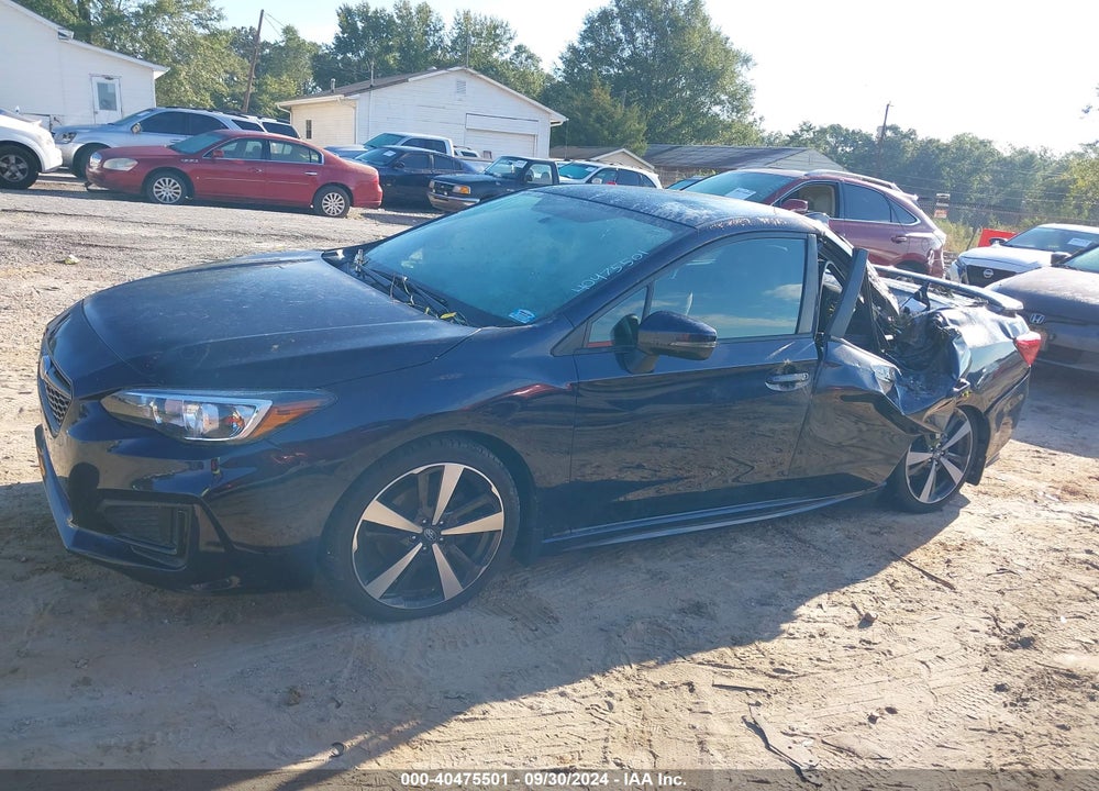 2019 SUBARU IMPREZA VIN: 4S3GKAJ66K3612254
