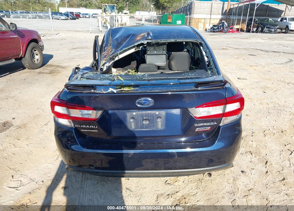 2019 SUBARU IMPREZA VIN: 4S3GKAJ66K3612254