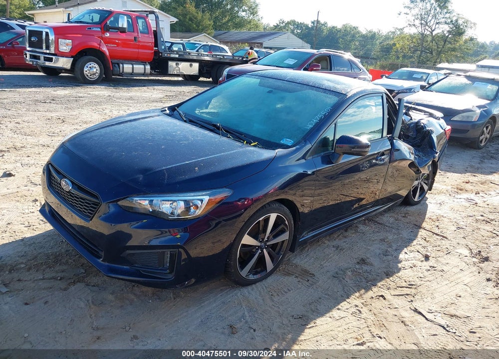 2019 SUBARU IMPREZA VIN: 4S3GKAJ66K3612254