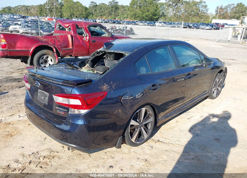 2019 SUBARU IMPREZA VIN: 4S3GKAJ66K3612254