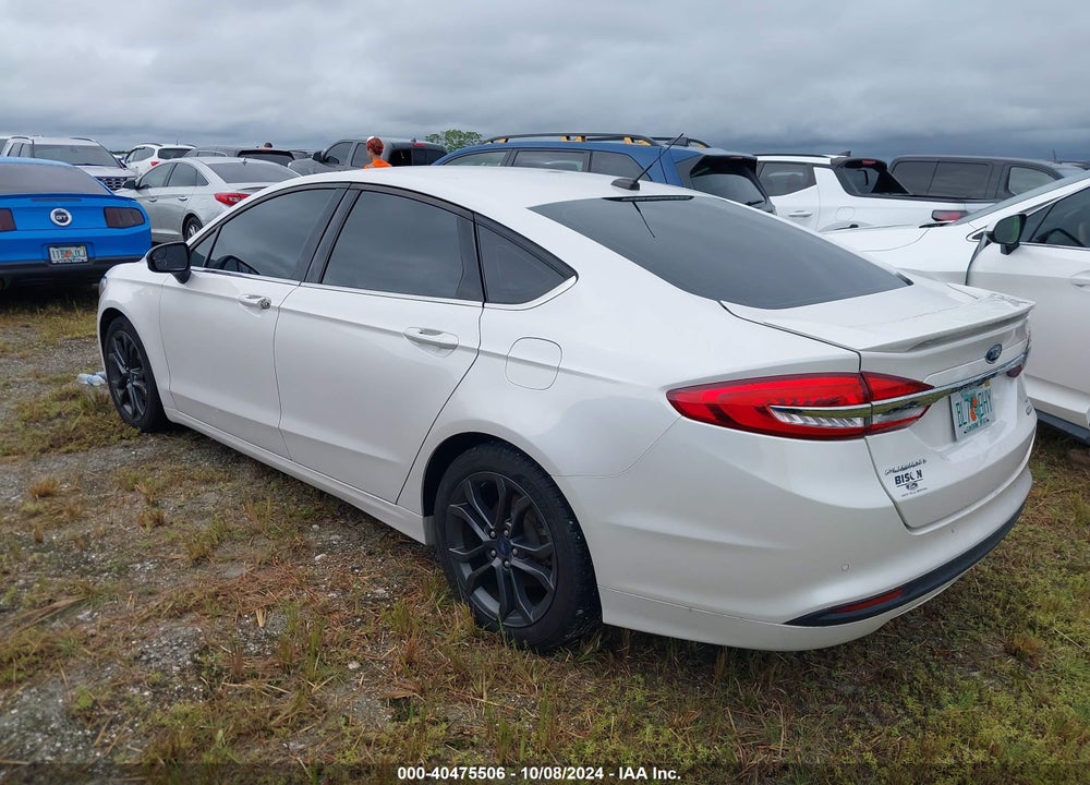 2018 FORD FUSION SE VIN: 3FA6P0HD6JR285775
