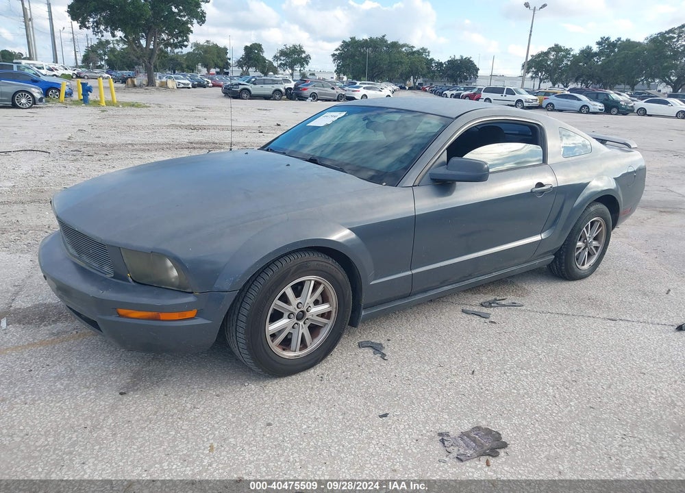 2006 FORD MUSTANG V6 VIN: 1ZVFT80N665132961