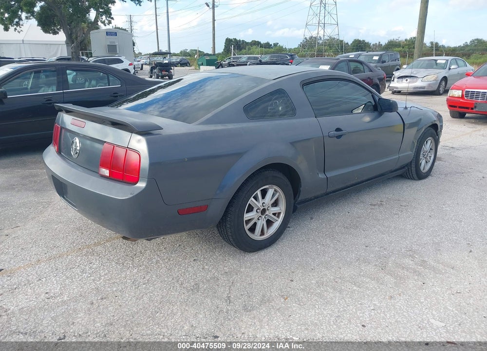2006 FORD MUSTANG V6 VIN: 1ZVFT80N665132961