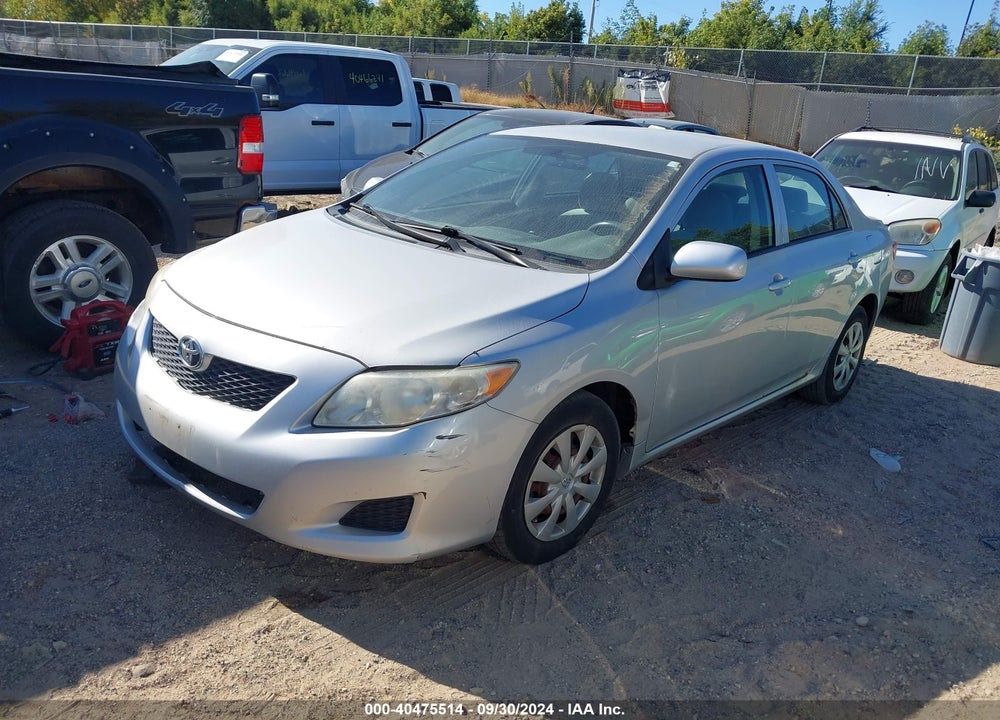 2009 TOYOTA COROLLA LE VIN: JTDBL40E199055617