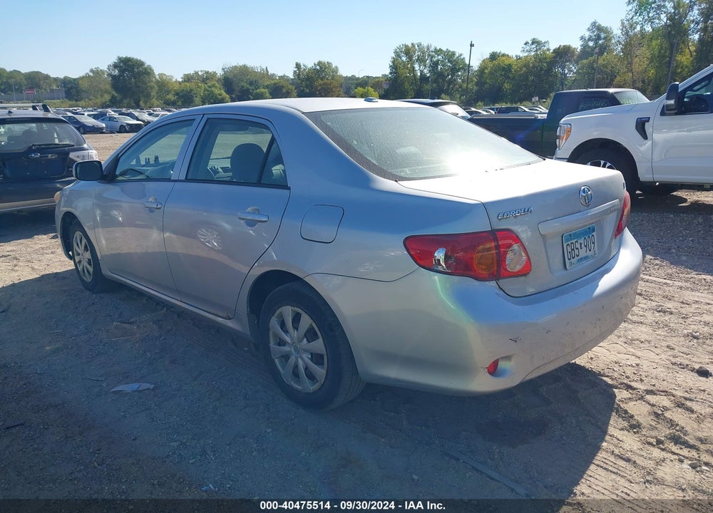 2009 TOYOTA COROLLA LE VIN: JTDBL40E199055617