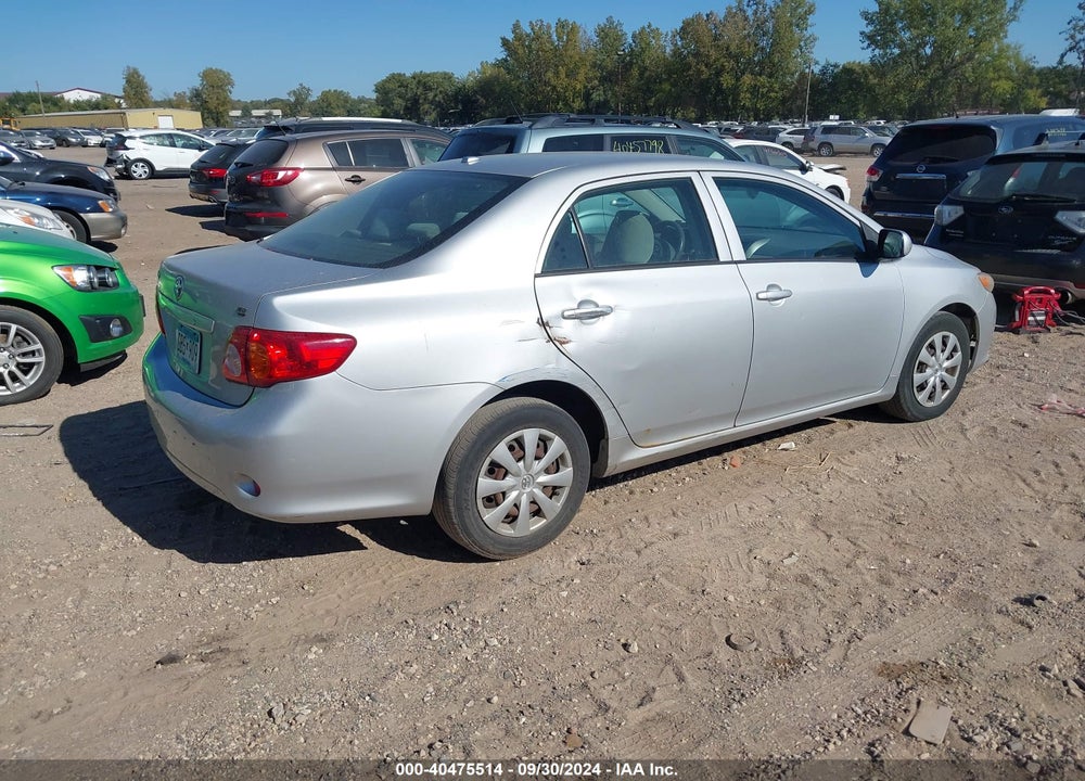 2009 TOYOTA COROLLA LE VIN: JTDBL40E199055617