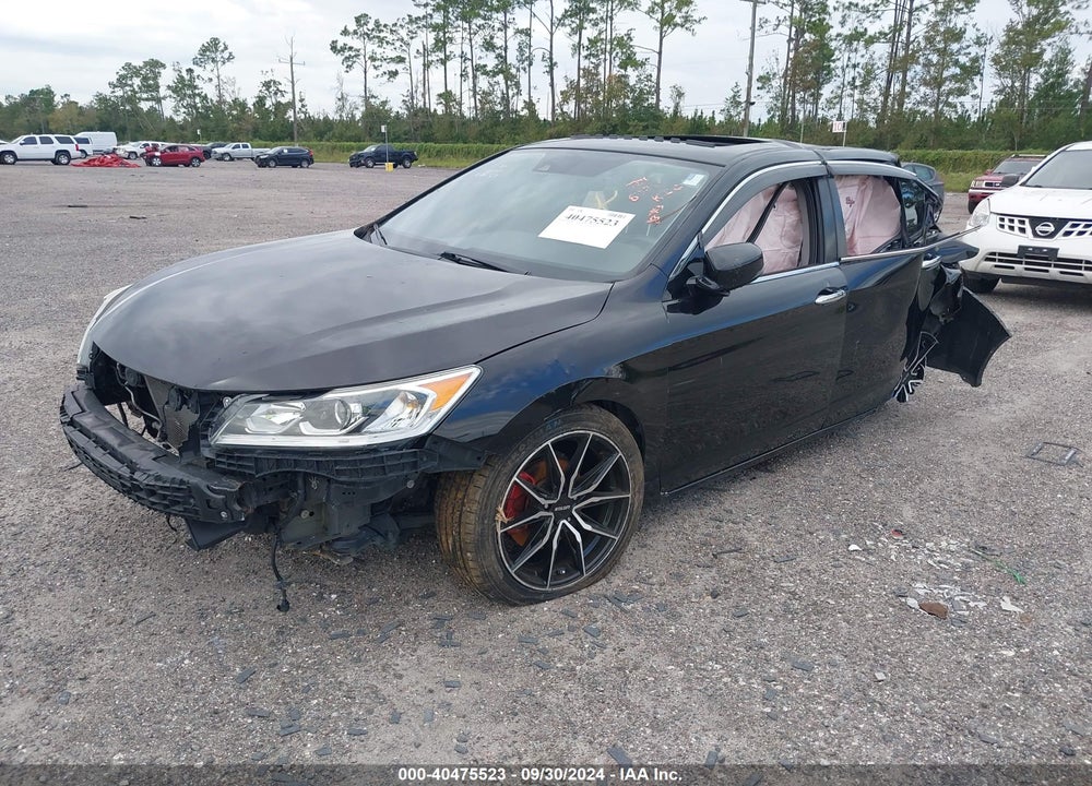 2016 HONDA ACCORD EX-L VIN: 1HGCR2F90GA040749
