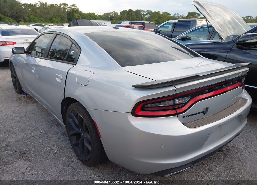 2020 DODGE CHARGER SXT RWD VIN: 2C3CDXBG7LH183504