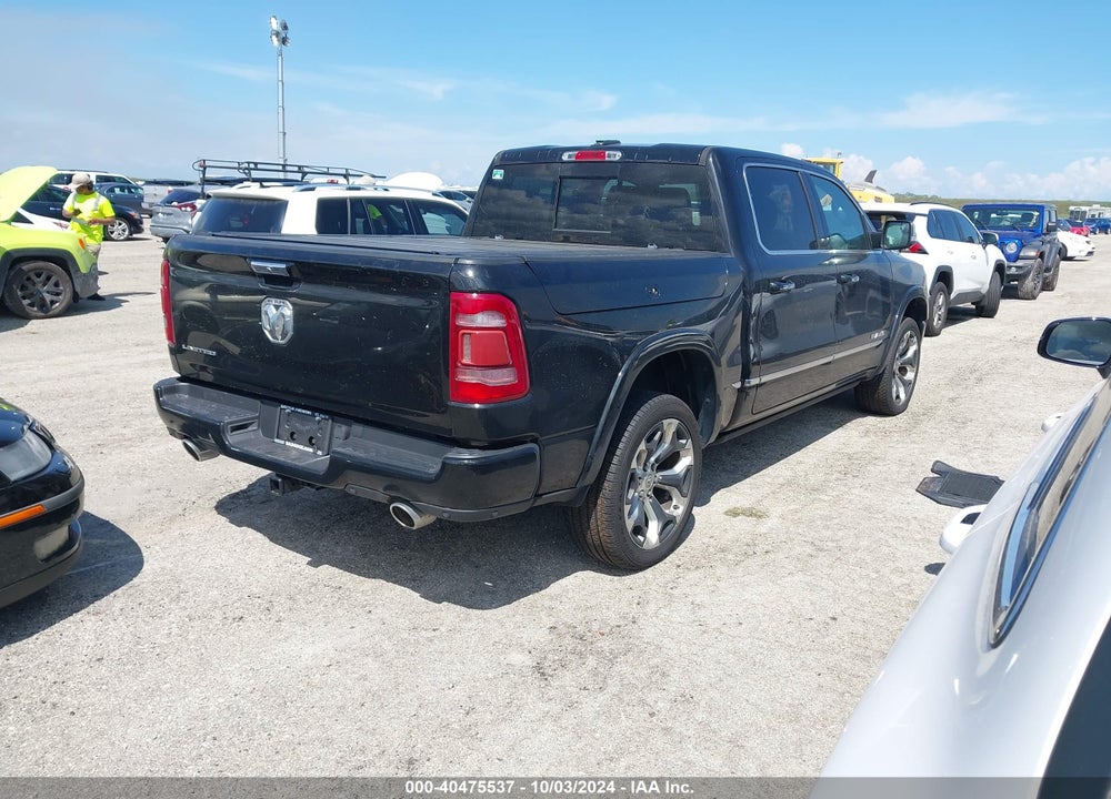 2019 RAM 1500 LIMITED  4X2 5'7 BOX VIN: 1C6RREHT3KN786009