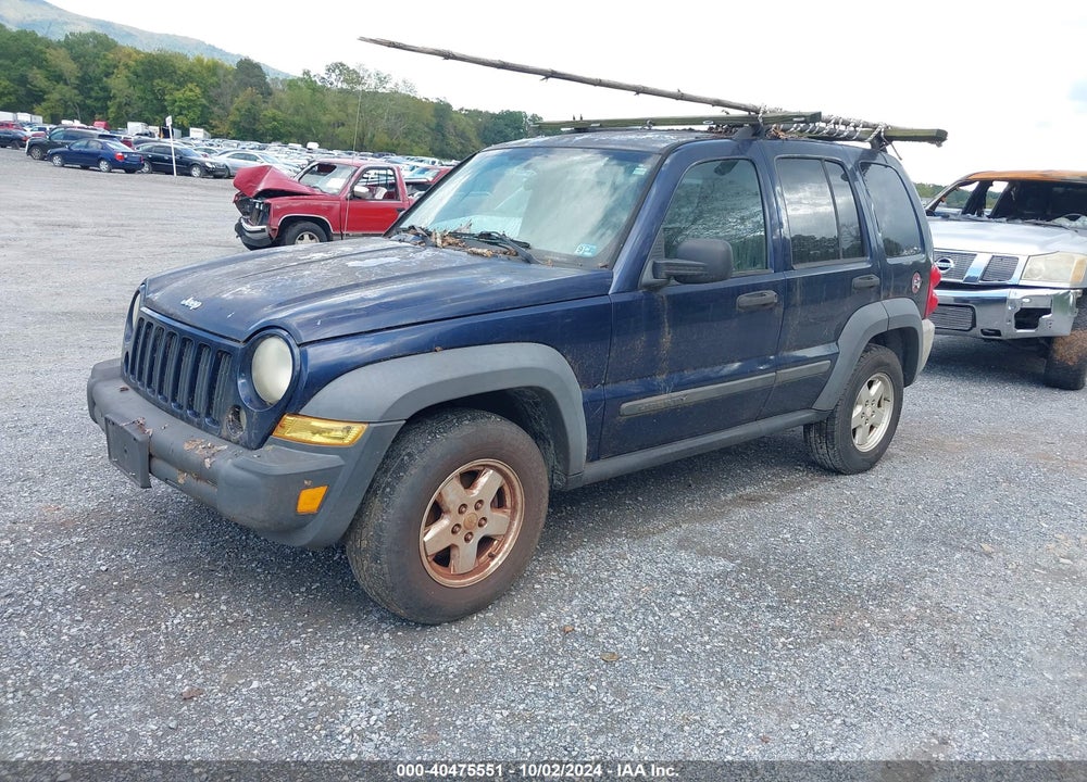 2007 JEEP LIBERTY VIN: 1J4GK48K37W525707