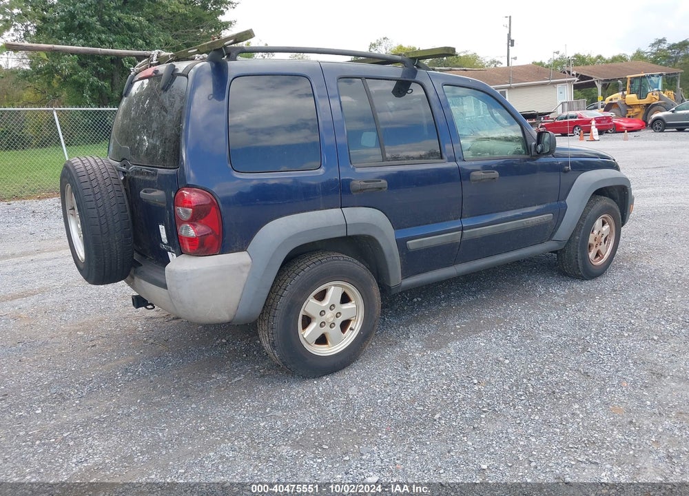 2007 JEEP LIBERTY VIN: 1J4GK48K37W525707
