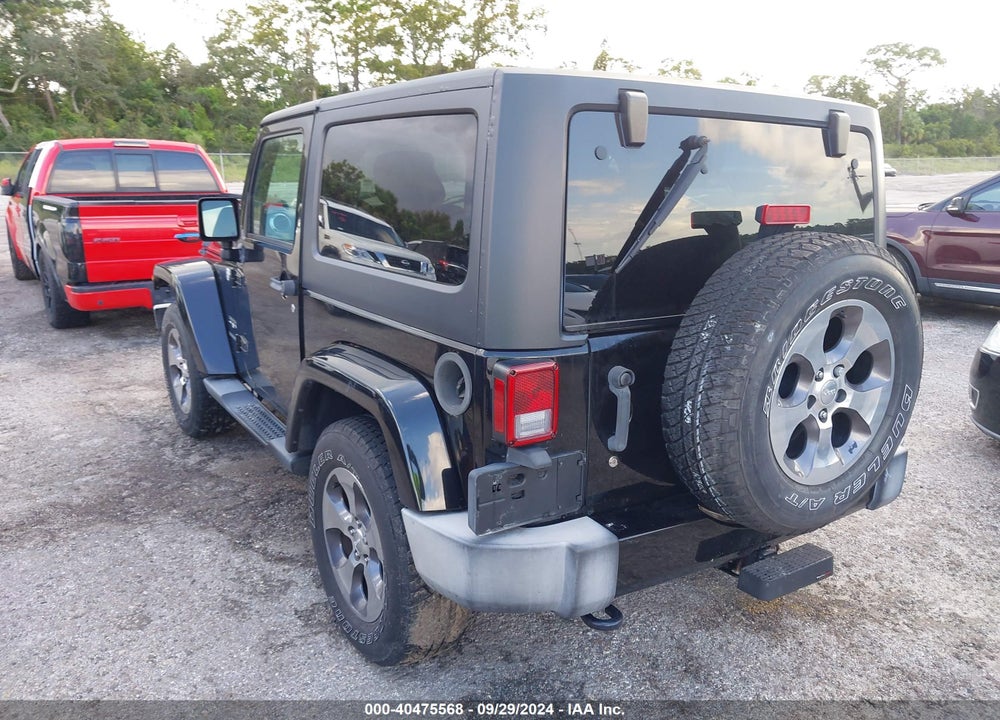 2016 JEEP WRANGLER SAHARA VIN: 1C4AJWBG8GL183140