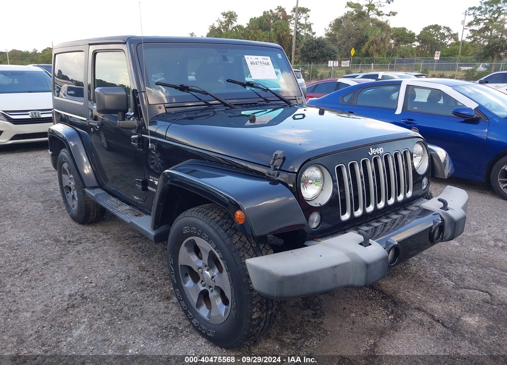 2016 JEEP WRANGLER SAHARA VIN: 1C4AJWBG8GL183140