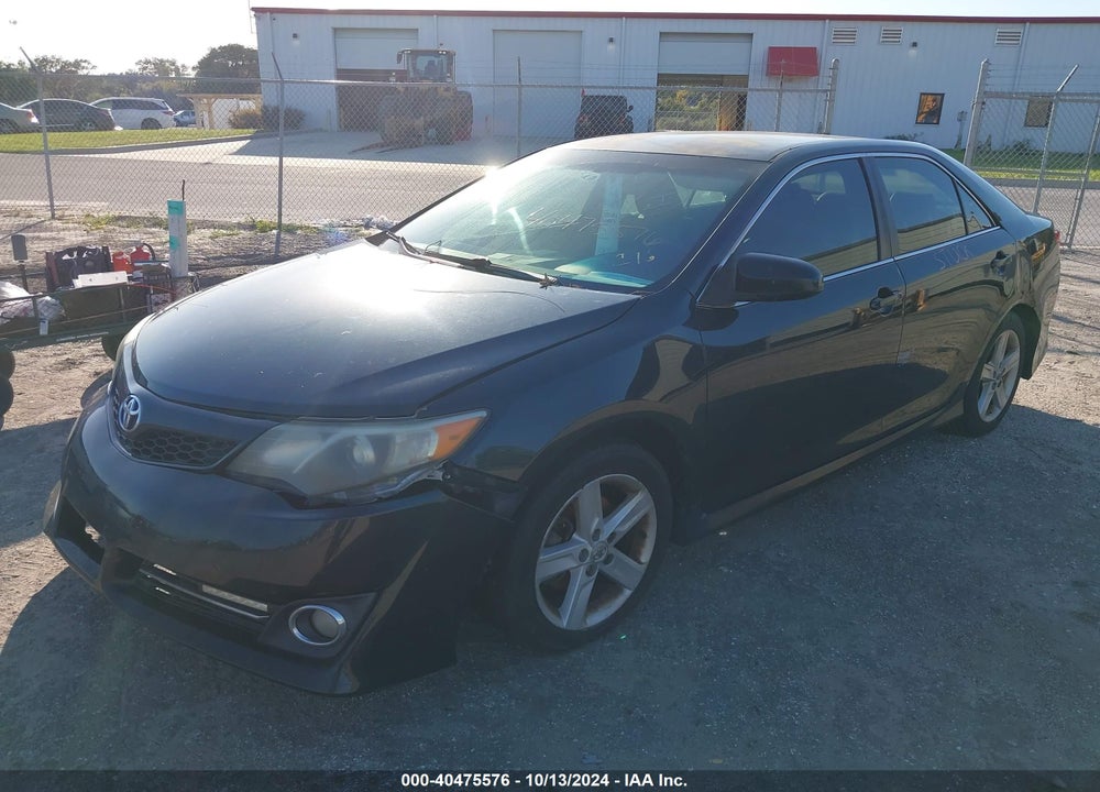 2012 TOYOTA CAMRY SE VIN: 4T1BF1FK4CU606383