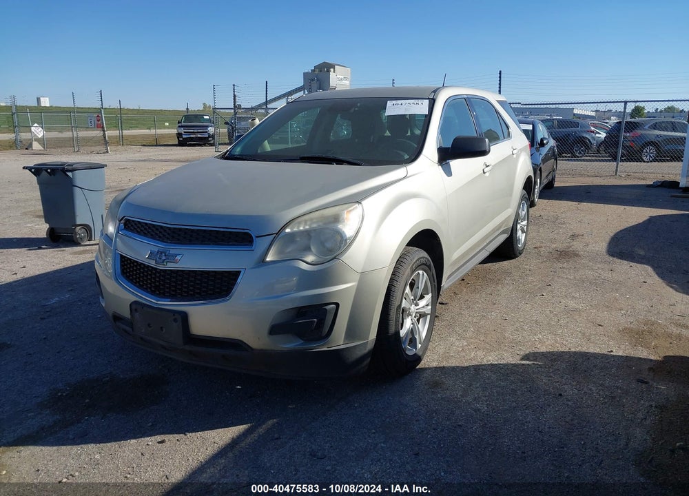 2013 CHEVROLET EQUINOX LS VIN: 2GNALBEK5D6245981