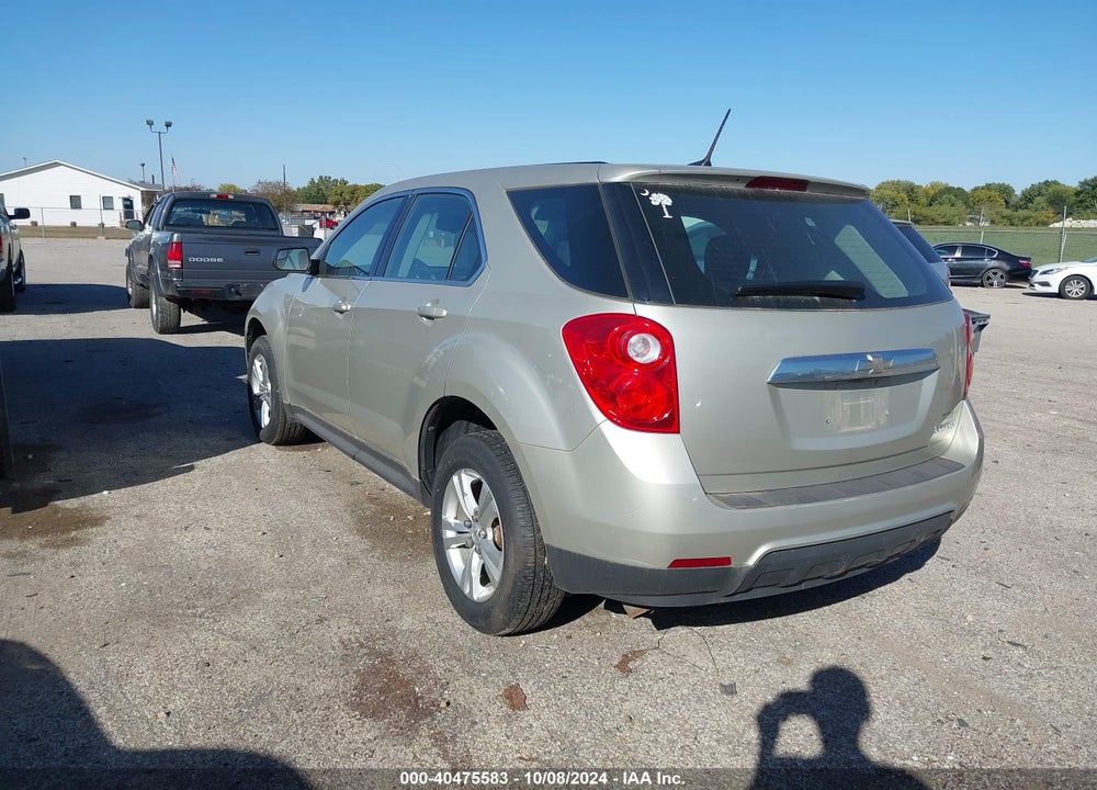 2013 CHEVROLET EQUINOX LS VIN: 2GNALBEK5D6245981