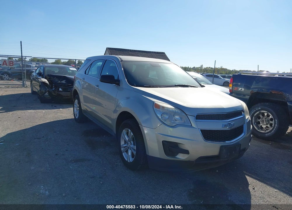2013 CHEVROLET EQUINOX LS VIN: 2GNALBEK5D6245981