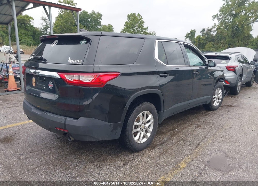 2019 CHEVROLET TRAVERSE LS VIN: 1GNEVFKWXKJ132523