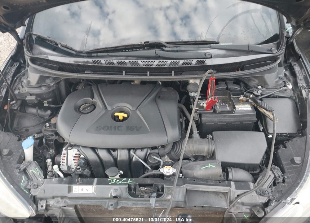 2013 HYUNDAI ELANTRA GLS VIN: 5NPDH4AE5DH343066