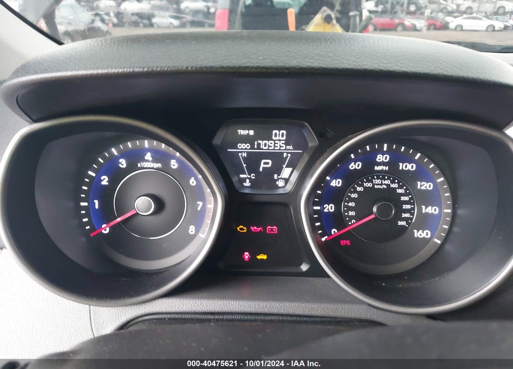 2013 HYUNDAI ELANTRA GLS VIN: 5NPDH4AE5DH343066
