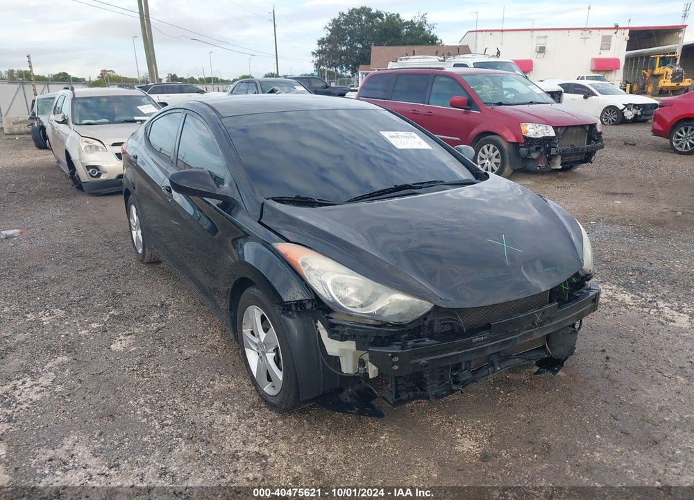 2013 HYUNDAI ELANTRA GLS VIN: 5NPDH4AE5DH343066