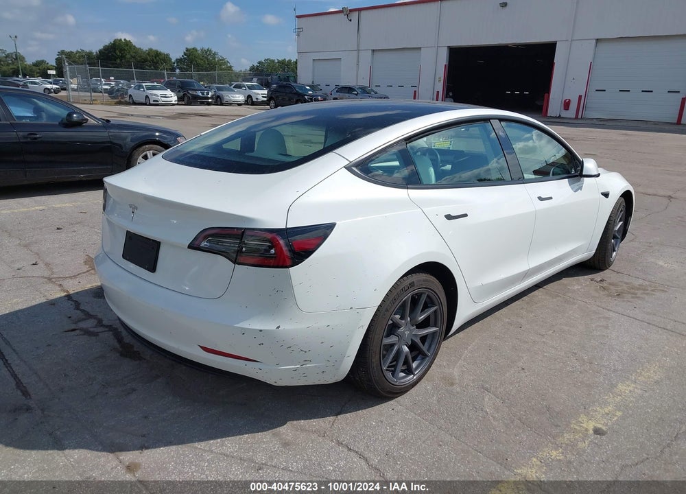 2022 TESLA MODEL 3 REAR-WHEEL DRIVE VIN: 5YJ3E1EA3NF198751