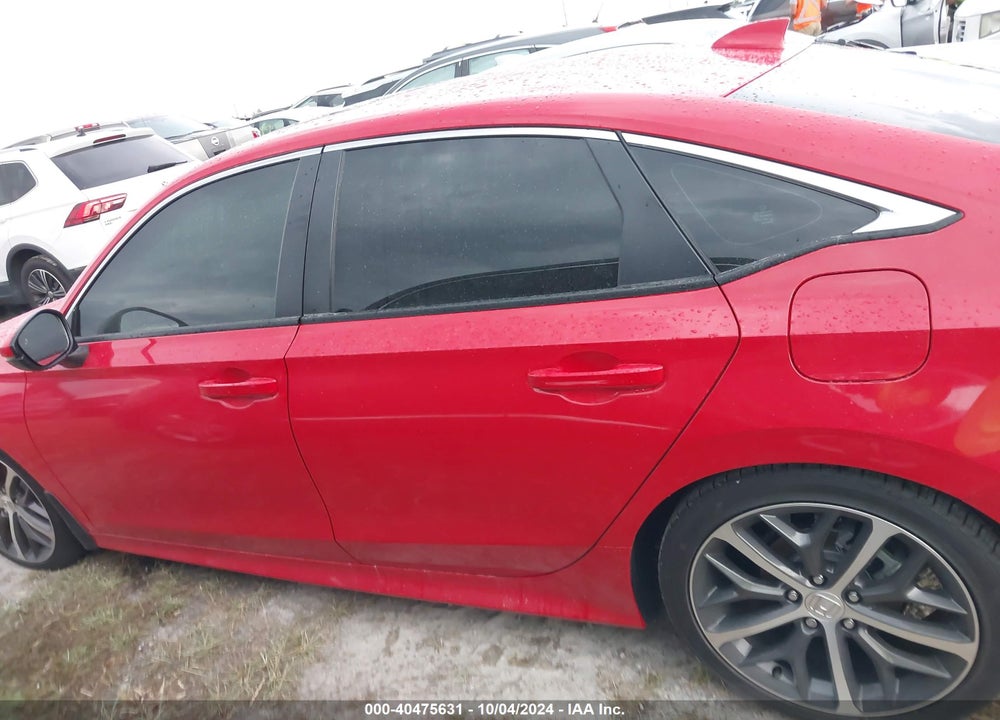 2022 HONDA CIVIC TOURING VIN: 2HGFE1F9XNH329347