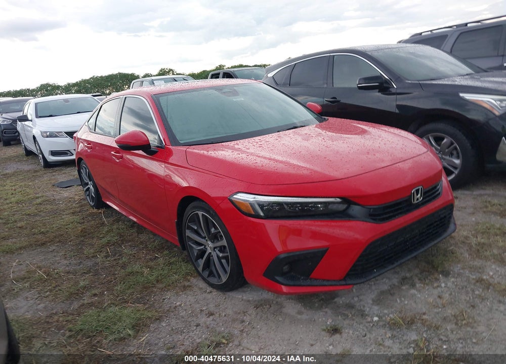 2022 HONDA CIVIC TOURING VIN: 2HGFE1F9XNH329347