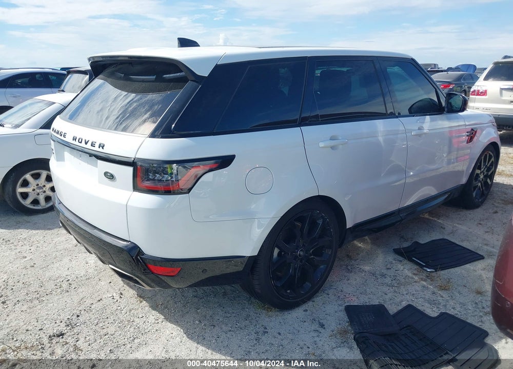 2022 LAND ROVER RANGE ROVER SPORT HSE SILVER EDITION MHEV VIN: SALWR2SU3NA231352