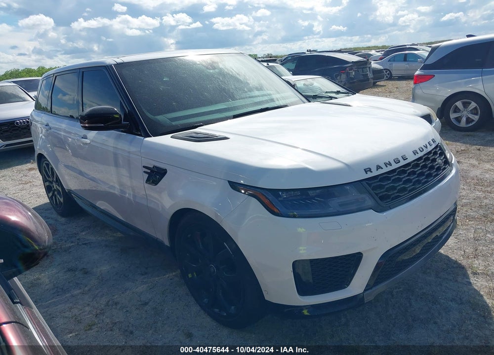 2022 LAND ROVER RANGE ROVER SPORT HSE SILVER EDITION MHEV VIN: SALWR2SU3NA231352