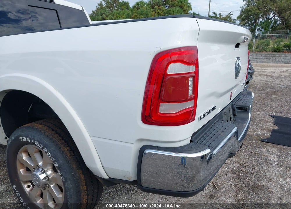 2020 RAM 2500 LAIE  4X4 6'4 BOX VIN: 3C6UR5FL3LG108187