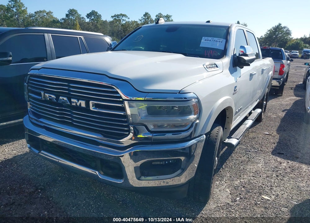 2020 RAM 2500 LAIE  4X4 6'4 BOX VIN: 3C6UR5FL3LG108187