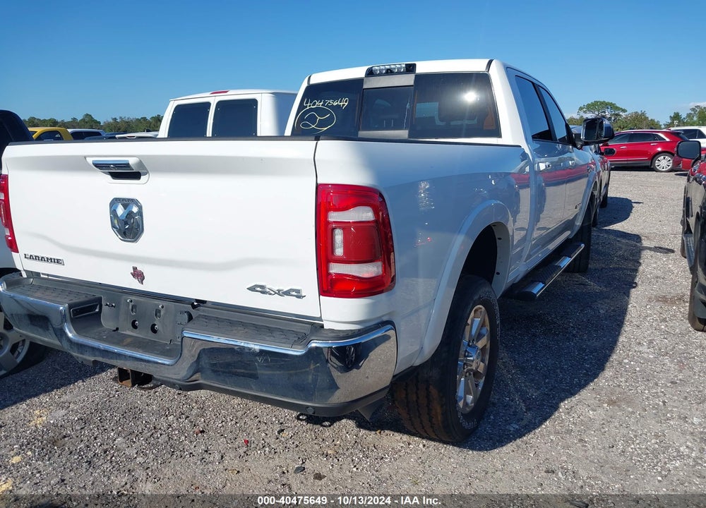 2020 RAM 2500 LAIE  4X4 6'4 BOX VIN: 3C6UR5FL3LG108187
