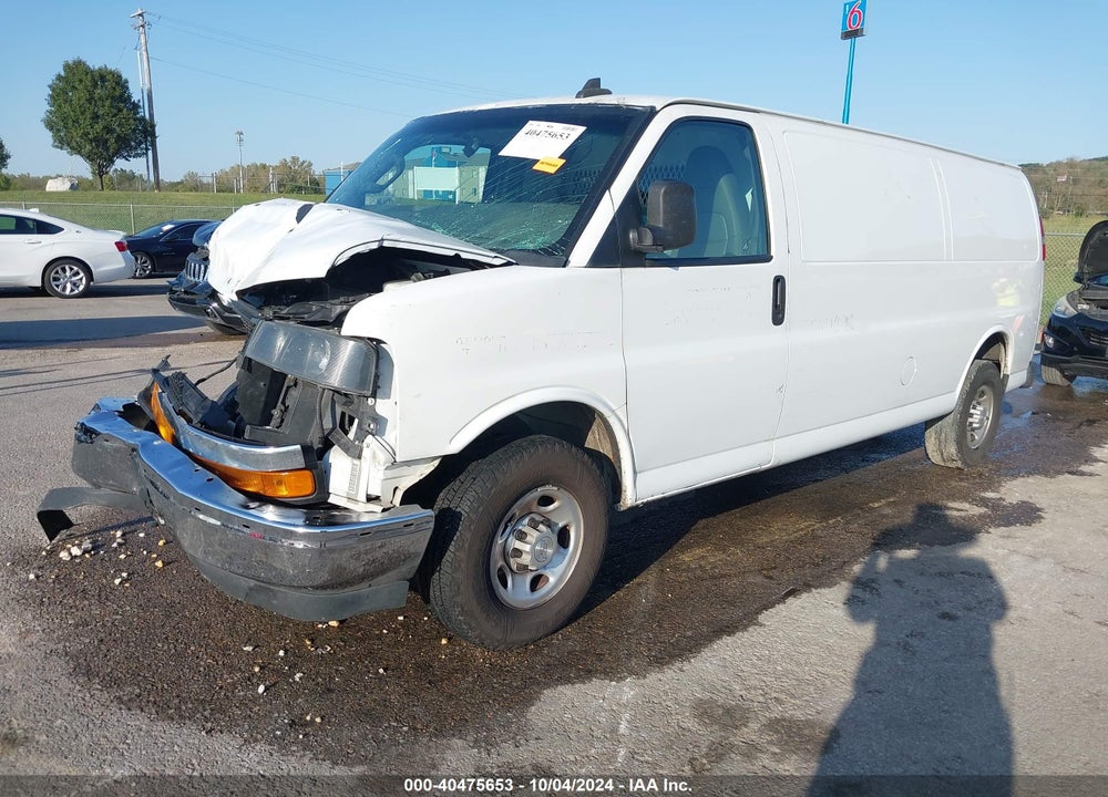 2019 CHEVROLET EXPRESS 3500 WORK VAN VIN: 1GCZGHFP8K1197339