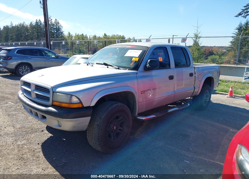 2002 DODGE DAKOTA SPORT VIN: 1B7HG38NX2S539426