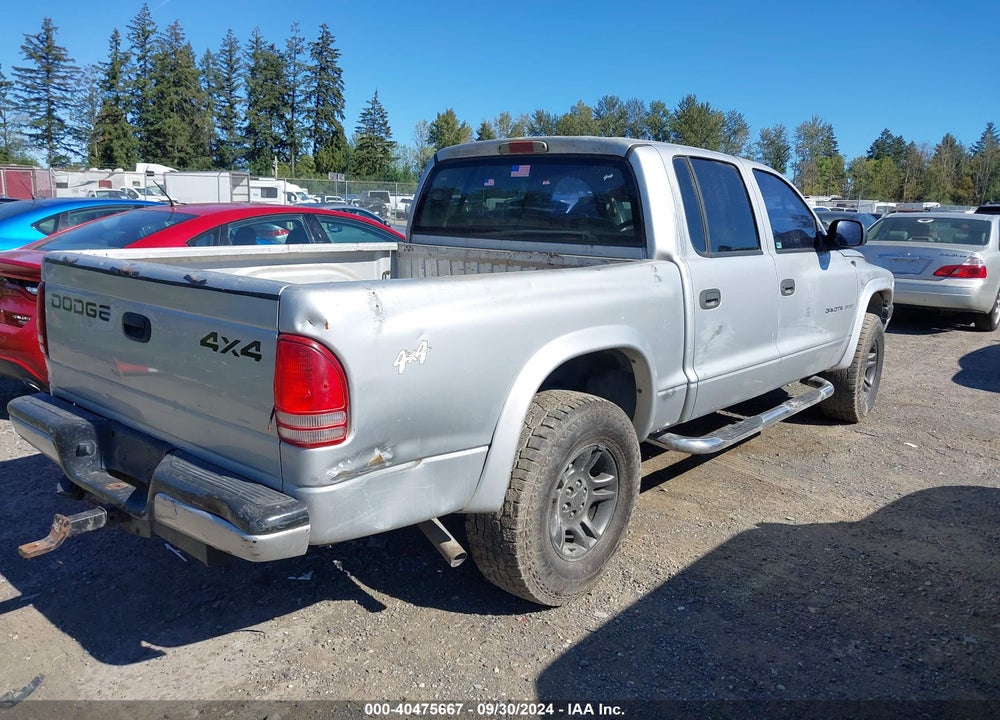 2002 DODGE DAKOTA SPORT VIN: 1B7HG38NX2S539426