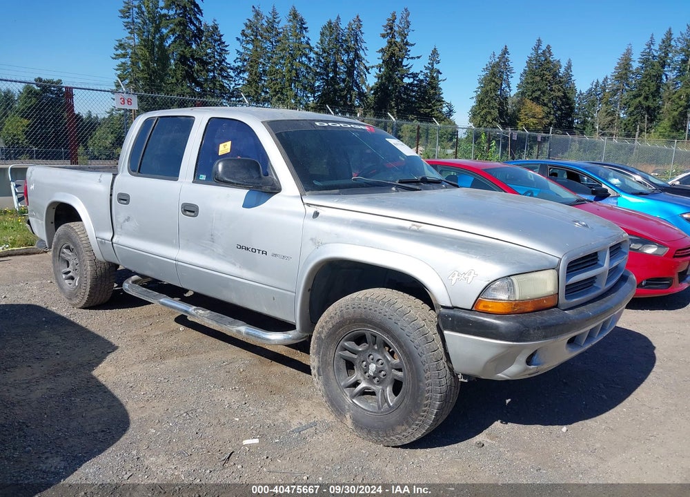 2002 DODGE DAKOTA SPORT VIN: 1B7HG38NX2S539426