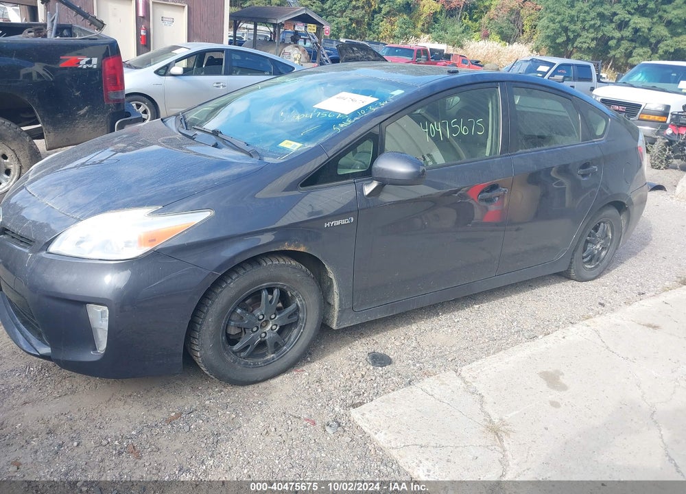 2012 TOYOTA PRIUS TWO VIN: JTDKN3DUXC5394784