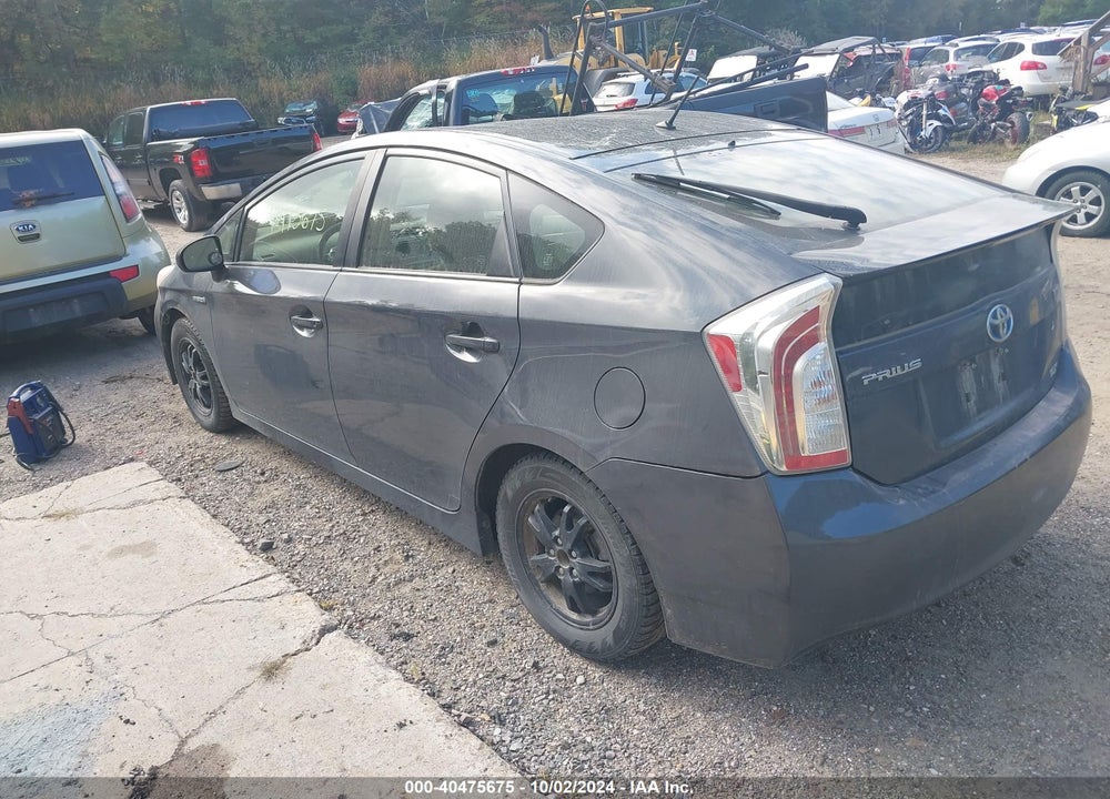 2012 TOYOTA PRIUS TWO VIN: JTDKN3DUXC5394784