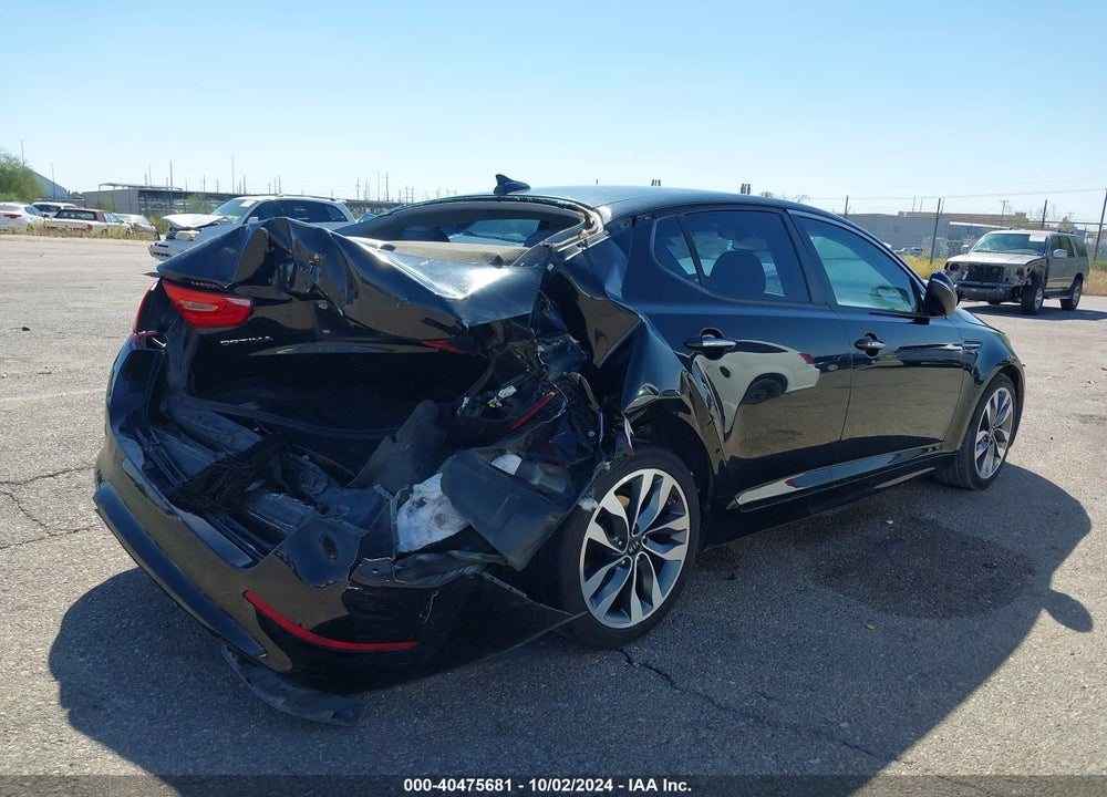2015 KIA OPTIMA SX VIN: 5XXGR4A7XFG403532