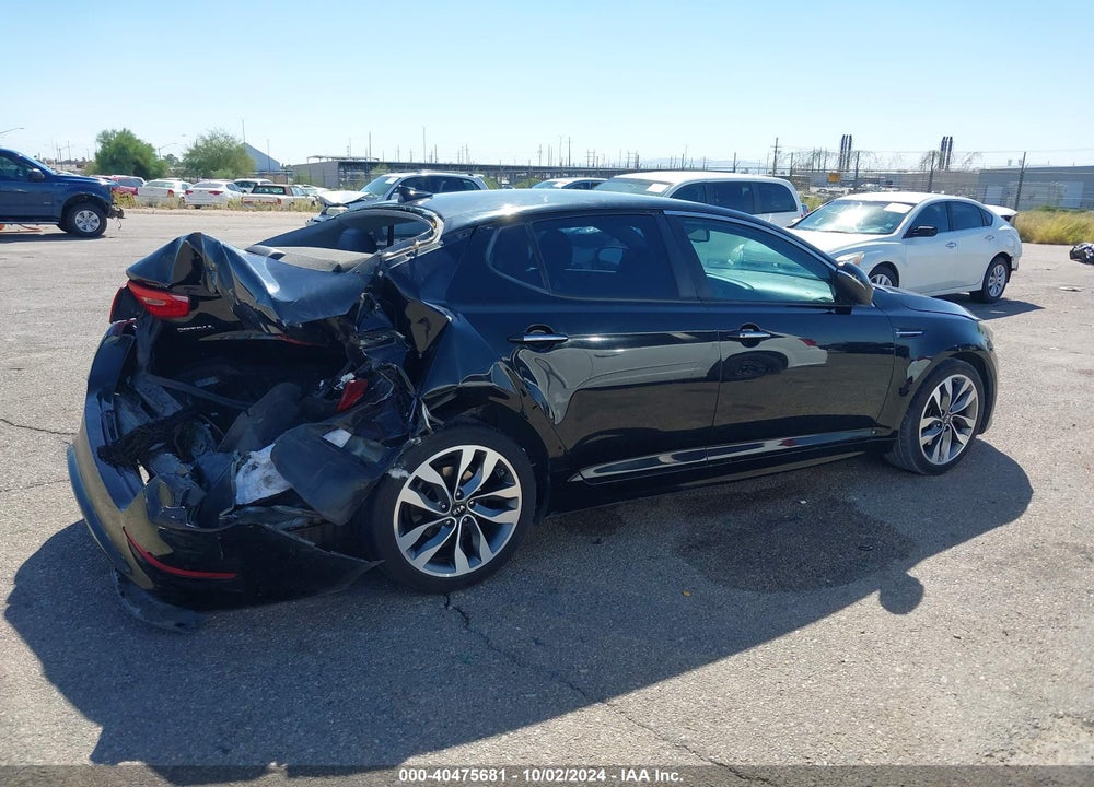 2015 KIA OPTIMA SX VIN: 5XXGR4A7XFG403532