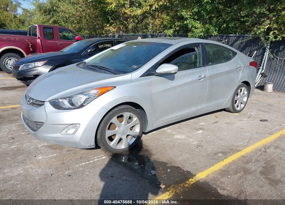 2011 HYUNDAI ELANTRA LIMITED (ULSAN PLANT) VIN: KMHDH4AE0BU170992