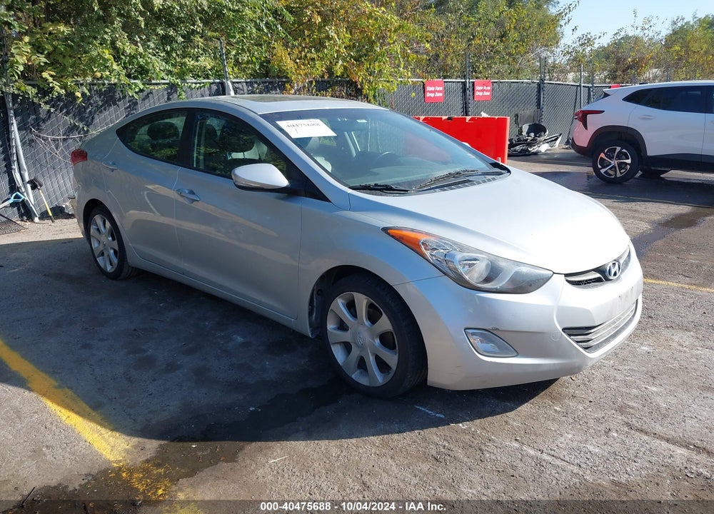 2011 HYUNDAI ELANTRA LIMITED (ULSAN PLANT) VIN: KMHDH4AE0BU170992